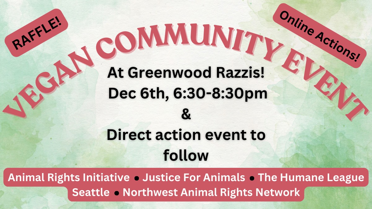 Northwest Animal Rights Network - NARN
