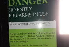 Stop the Wildlife Cull - Royal Parks and Home Park