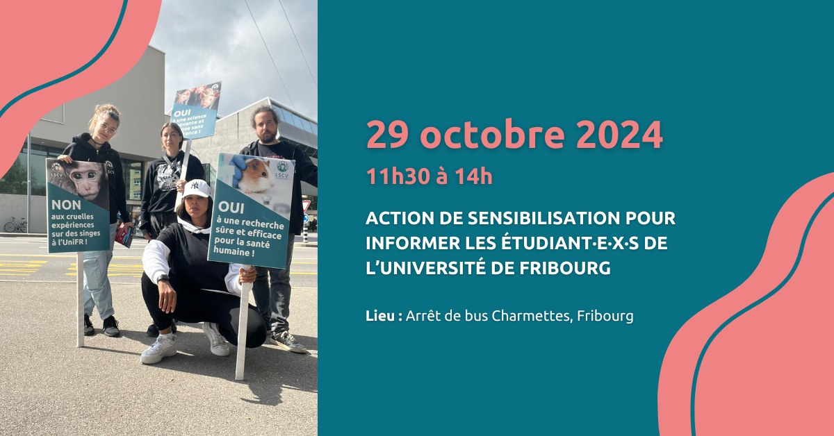 LSCV-Ligue suisse contre l'expérimentation animale