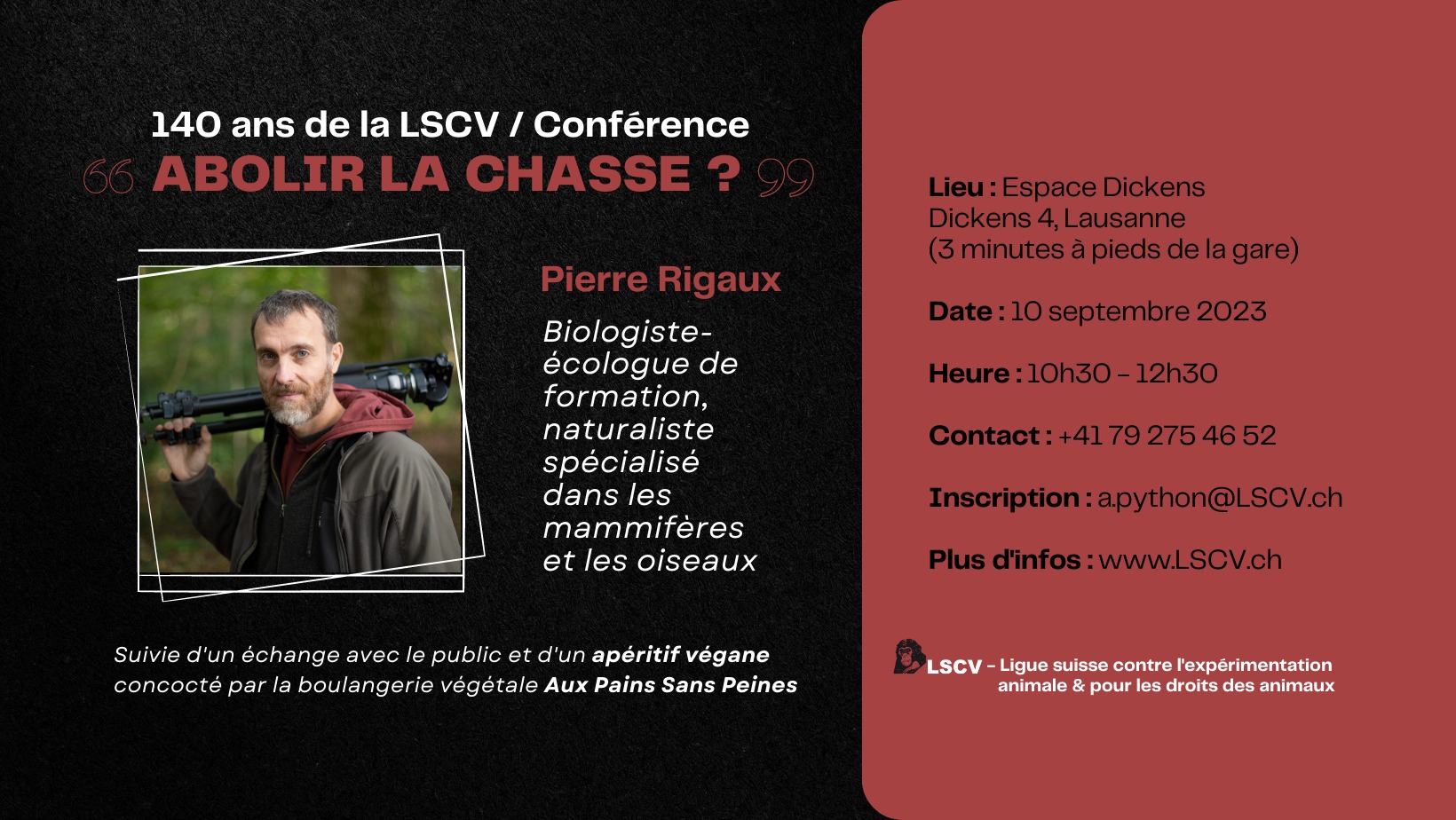 LSCV-Ligue suisse contre l'expérimentation animale