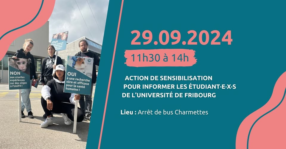 LSCV-Ligue suisse contre l'expérimentation animale