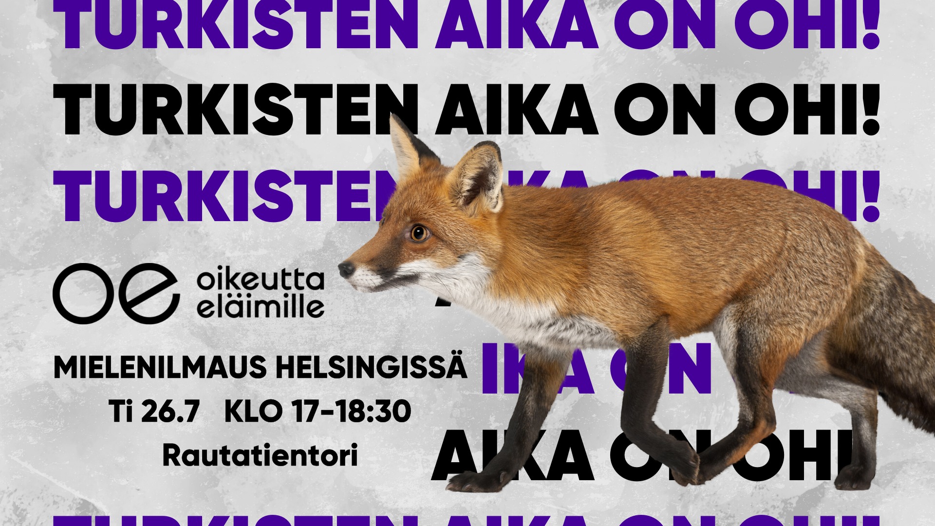 Oikeutta eläimille Helsinki