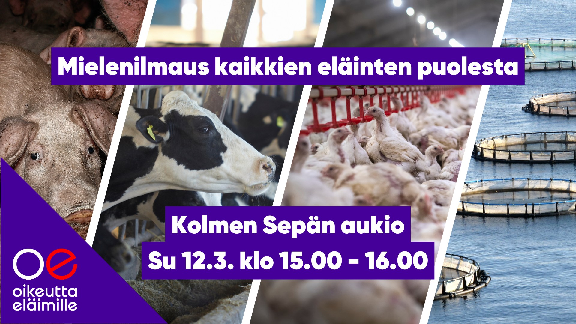 Oikeutta eläimille Helsinki