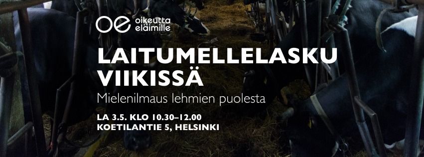 Oikeutta eläimille Helsinki