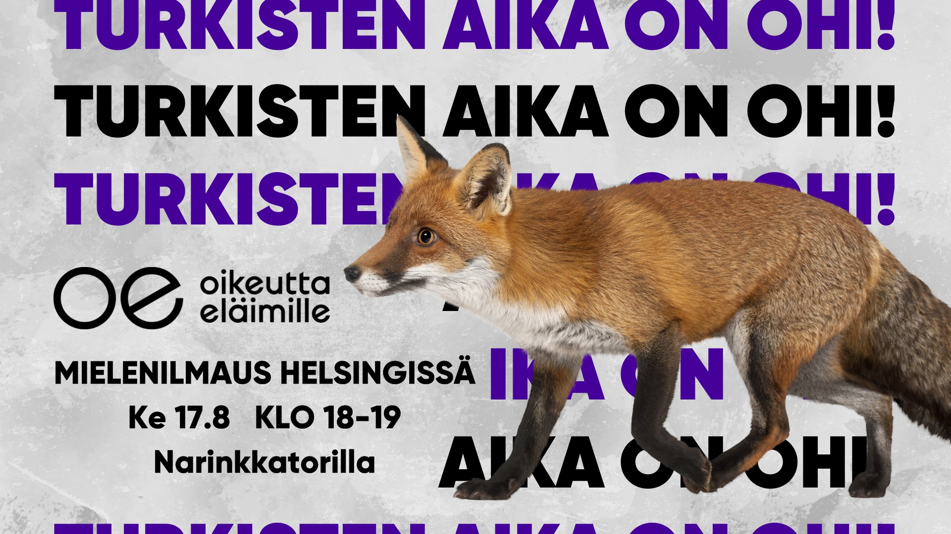 Oikeutta eläimille Helsinki